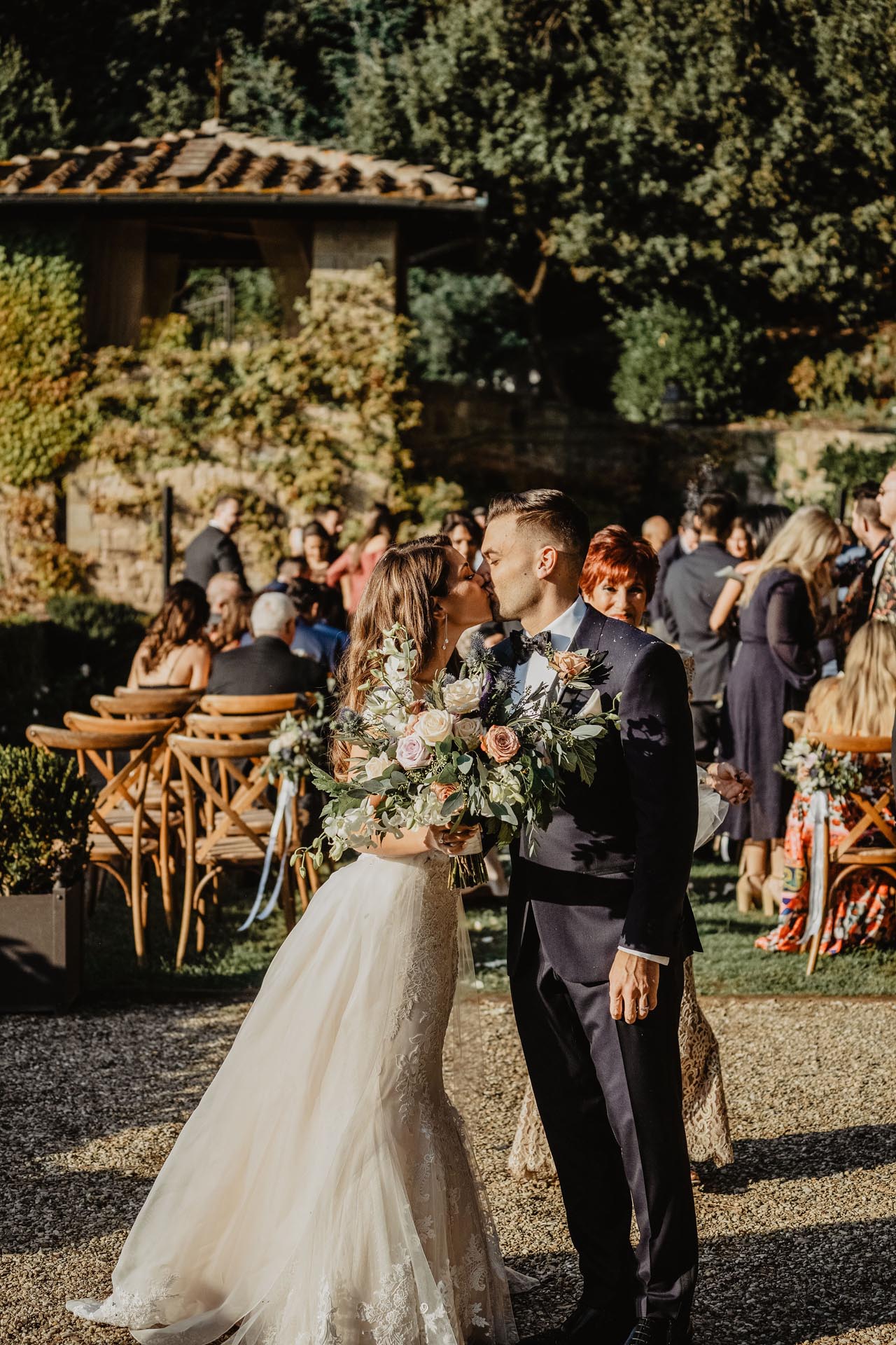 Hochzeit in einer Villa der Toskana