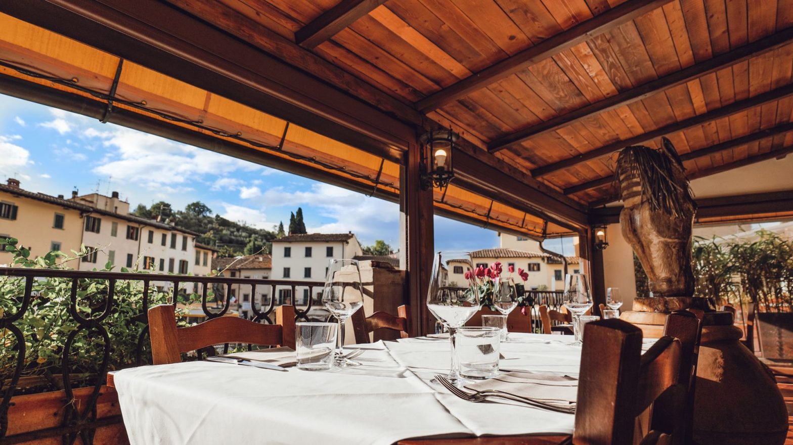Restaurant Greve in Chianti fuer welcome Dinner Hochzeit