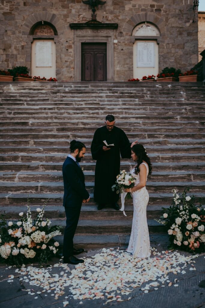 Symbolische Hochzeit Cortona