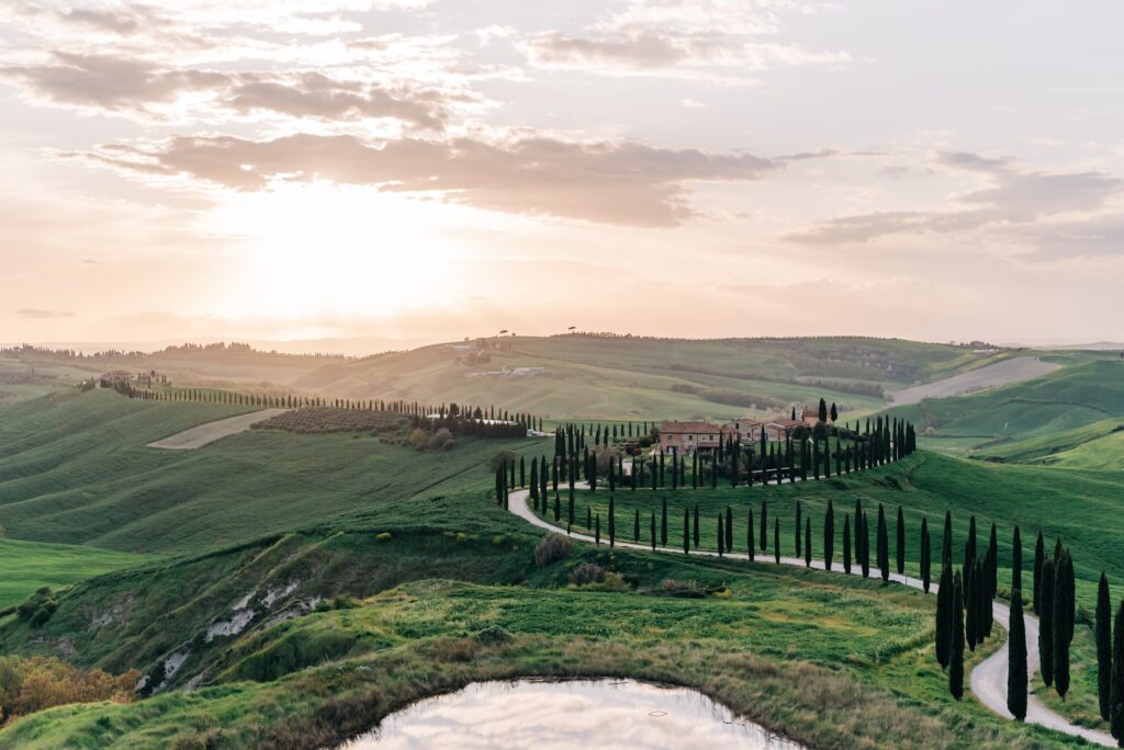 Hochzeit zu zweit im Val d'Orcia