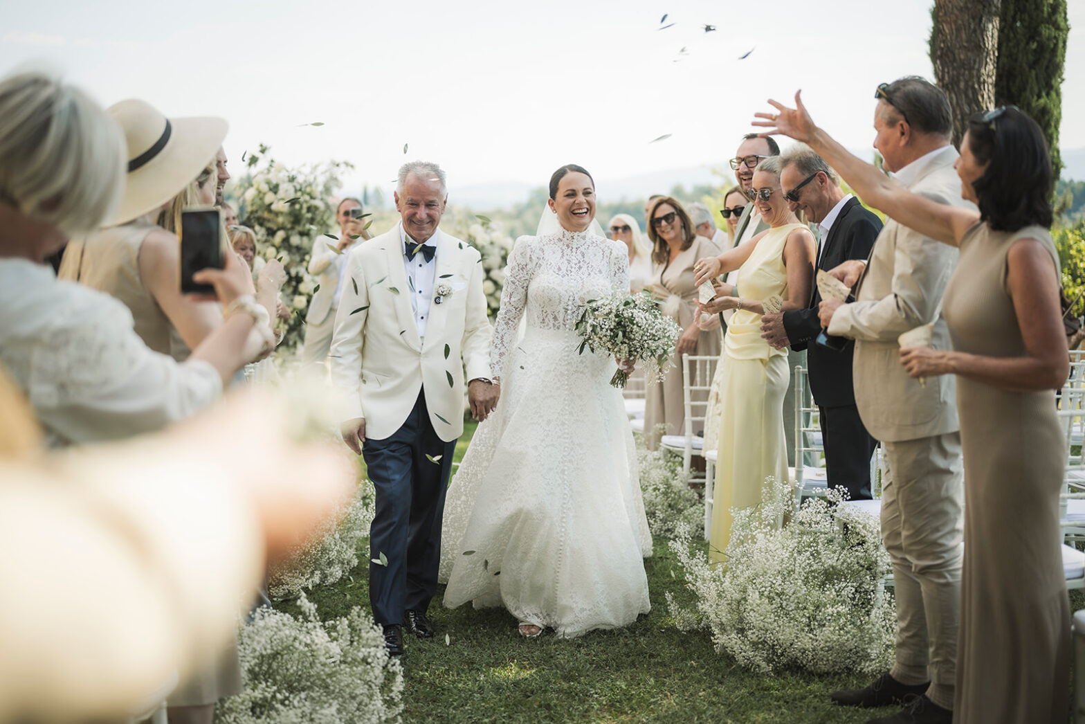 Luxus Destination Wedding in der Toskana 70 Gaeste