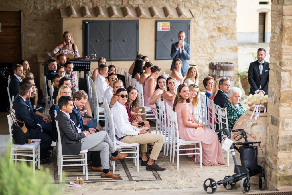 Heiraten auf einem Weingut in der Toskana