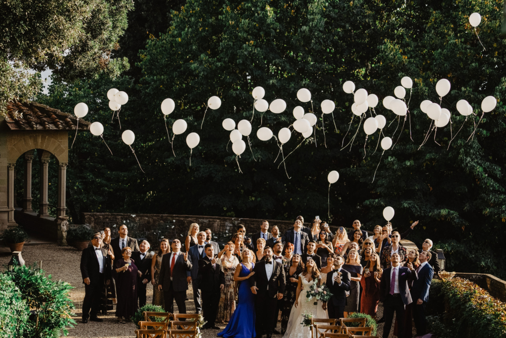 wedding balloons florence
