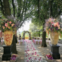 elegant stylish wedding tuscany