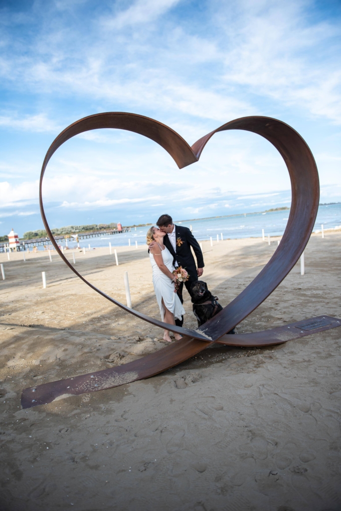 Strandhochzeit in Italien