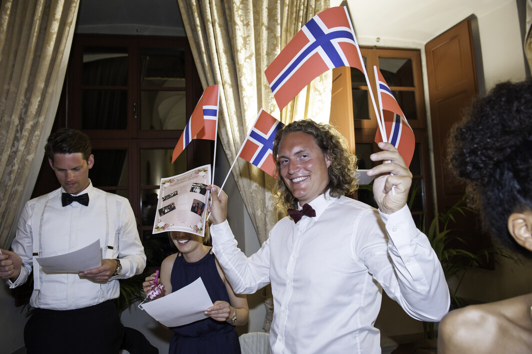 Norwegian traditions wedding