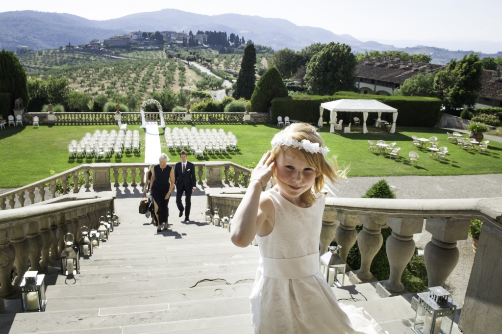 Villa per matrimonio in Toscana per un ingresso da sposa ineguagliabile