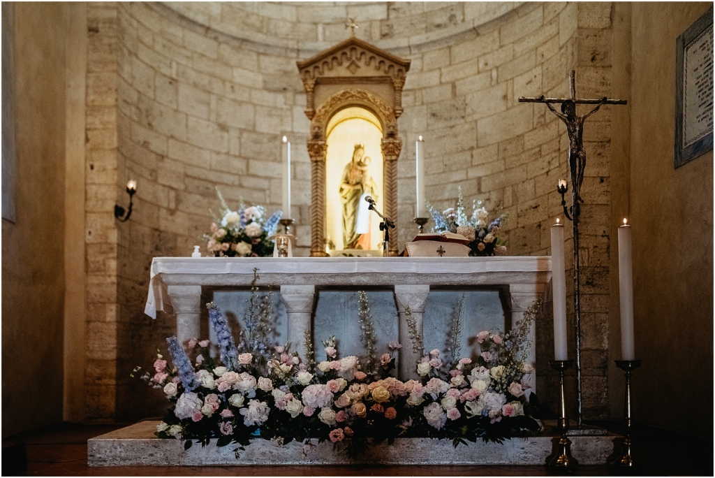 wedding flower tuscany