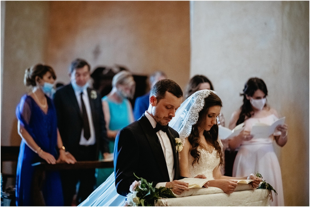 tuscan church wedding