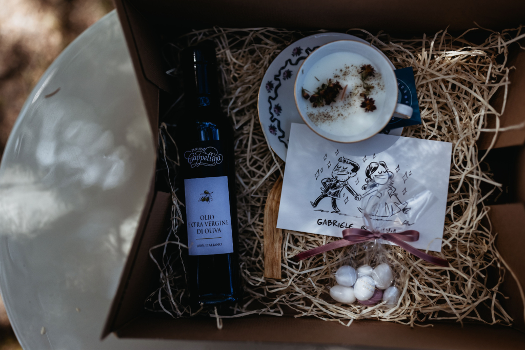 tuscan wedding welcome bag