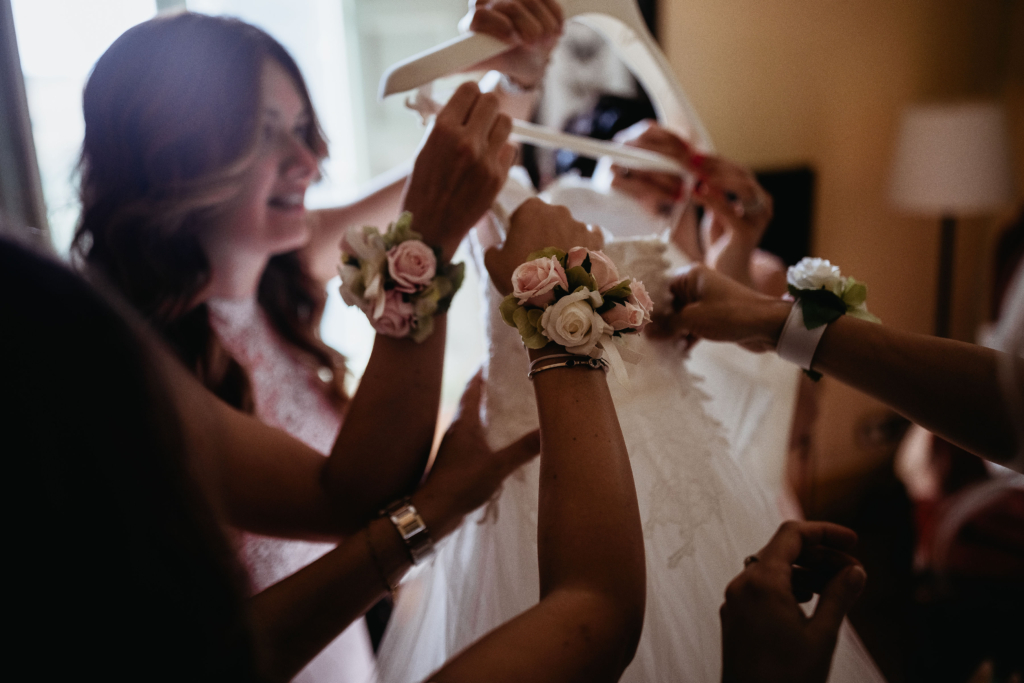 wedding corsage tuscany