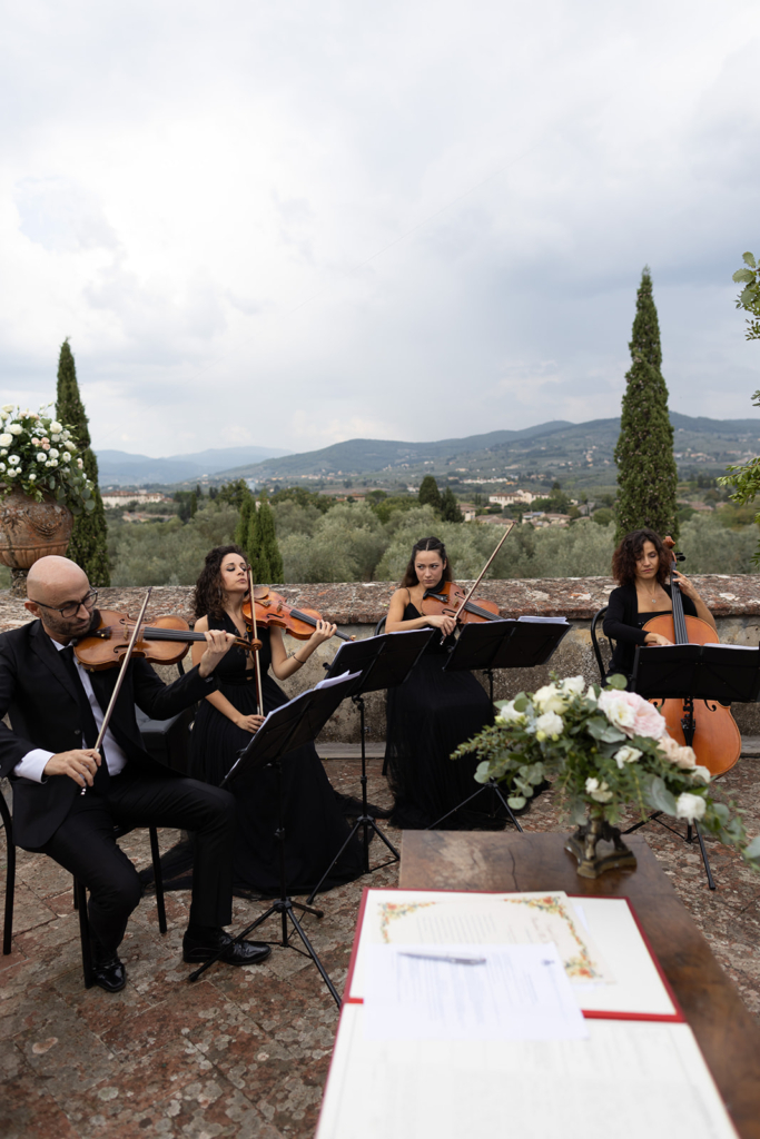 muisc for wedding ceremony tuscany