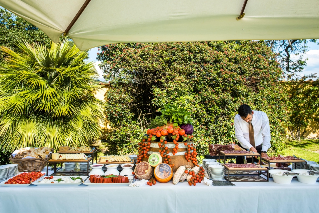 Tuscan wedding menu 