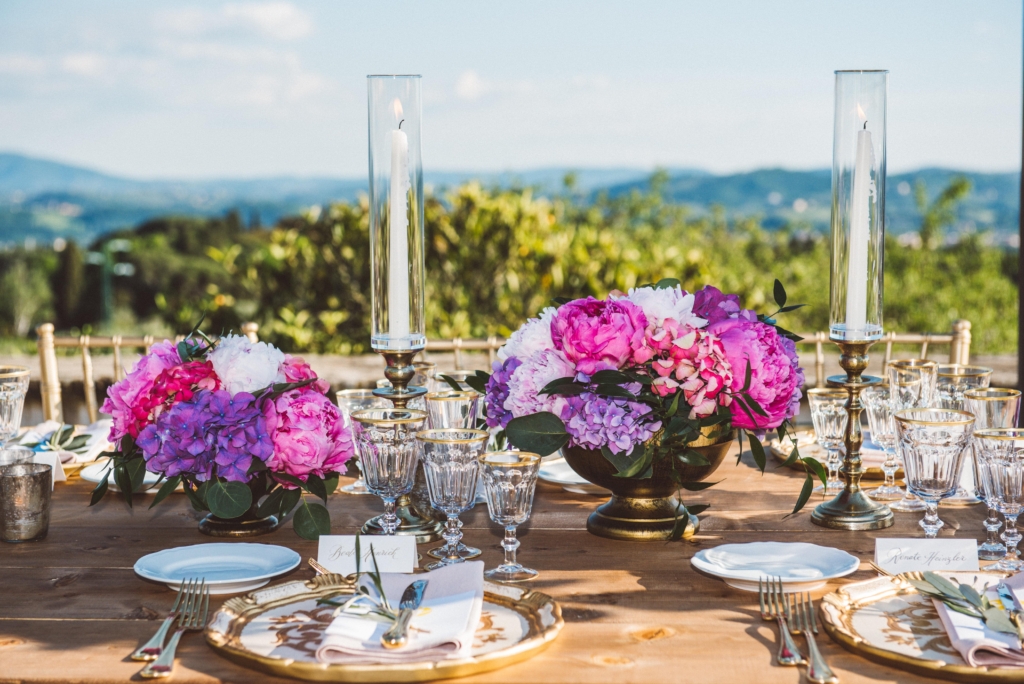 Kreative und geduldige italienische Hochzeitsplanerin in der Toskana