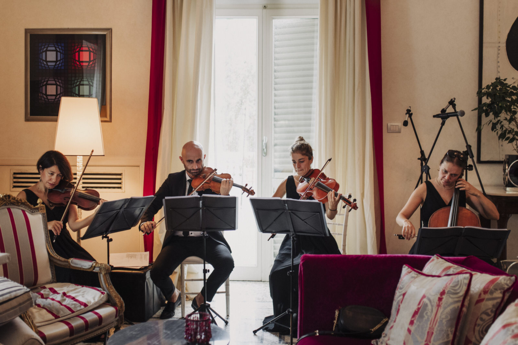 wedding string quartet tuscany