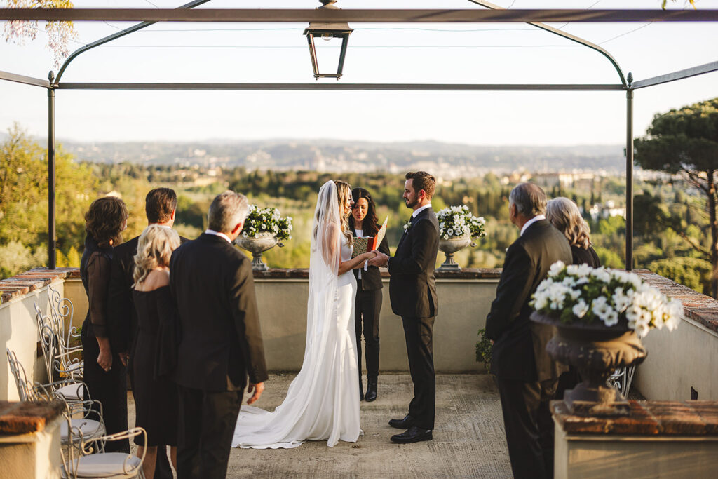 A Family's intimate journey to a destination wedding bliss in Italy