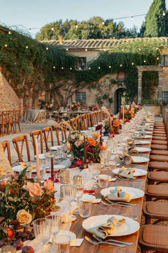 Exquisite style and tips for your autumn wedding in Tuscany