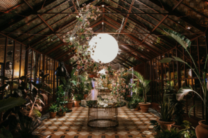 vignamaggio winter garden set up